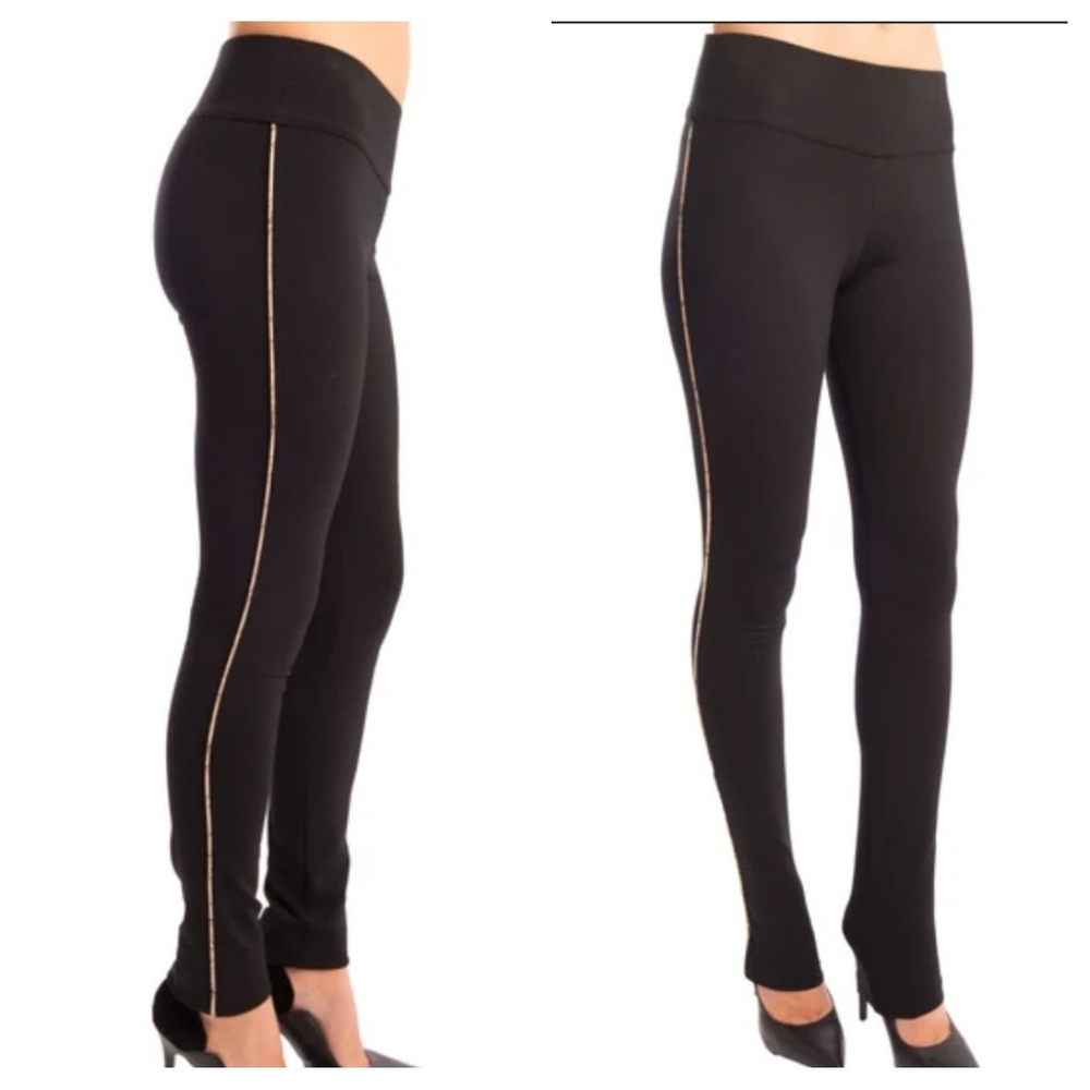 Abi Ferrin Janie Tummy Tuck Side Stripe Pants XS